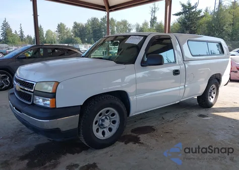 2006 Chevrolet Silverado Work Truck from USA, damaged, VIN 3GCEC14X16G272930